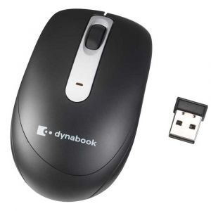 Toshiba Dynabook wirless mouse -black -W90