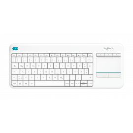 Logitech wireless keyboard with touchpad -White - K400