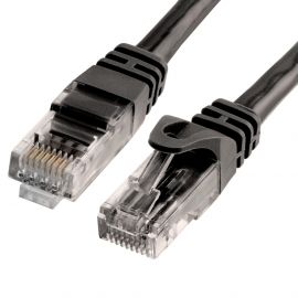 Network Cable Cat 5e Ethernet - 3.0m - Black
