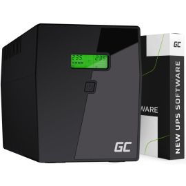 Green Cell Uninterruptible Power Supply UPS 2000VA 1400W with LCD Display Pure Sine Wave