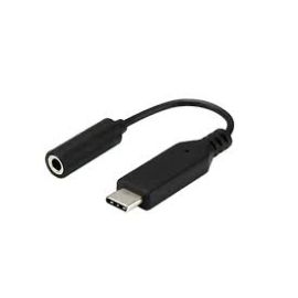 USB-C to Stereo Jack Adapter - 14cm - Black