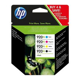 HP Ink Cartridge 920XL - Black/Cyan/Magenta/Yellow
