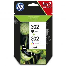 HP Ink Cartridge 302 - Black/Tri-Colour