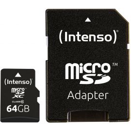 Intenso 64 GB Micro SD + Adapter
