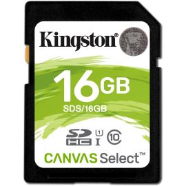 Kingston 16 GB SDHC Card - Canvas Select
