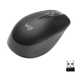Logitech-mouse-wireless-black-grey-button-scroll-malta