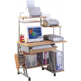 i-Vision Office Desk - ST-4686A- Teak
